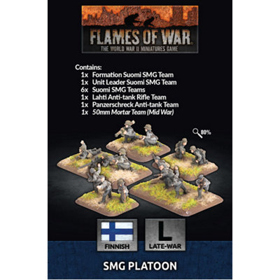 Battlefront Finnish Smg PlatoonBrand New And Sealed from B&Q