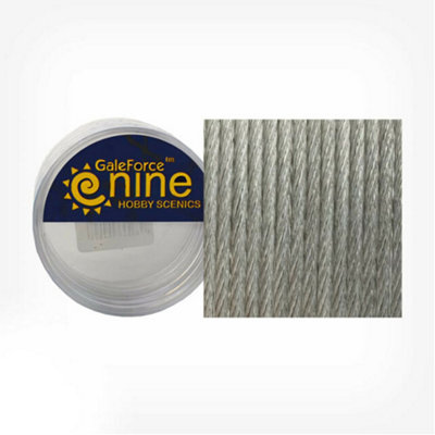 Hobby Round: Iron Cable 1.0mm (2M)Brand New And Sealed from B&Q