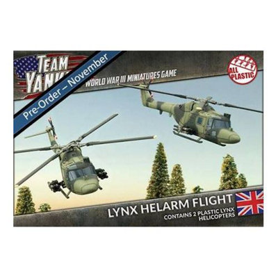 Battlefront Lynx Airmobile Platoon (X 2 Plastic)Brand New And Sealed from B&Q
