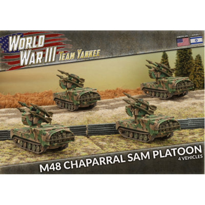 Battlefront Team Yankee: M48 Chaparral Sam PlatoonBrand New And Sealed from B&Q
