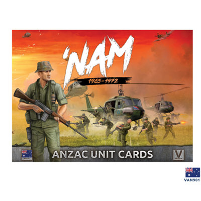 Battlefront Nam: Unit CardsAnzac Forces In VietnamBrand New And Sealed from B&Q