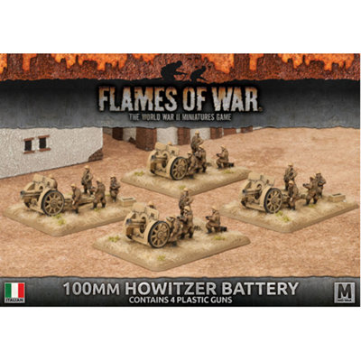 Battlefront Flames Of War: 100mm Howitzer BatteryBrand New And Sealed from B&Q