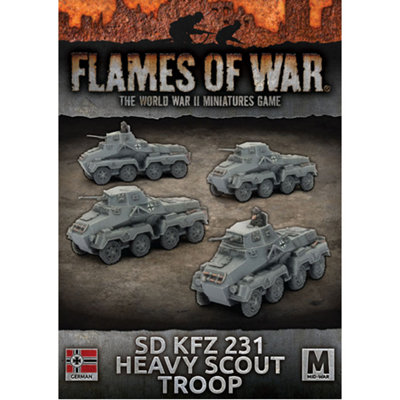 Battlefront Flames Of War: Sd Kfz 223 Heavy Scout TroopBrand New And Sealed from B&Q