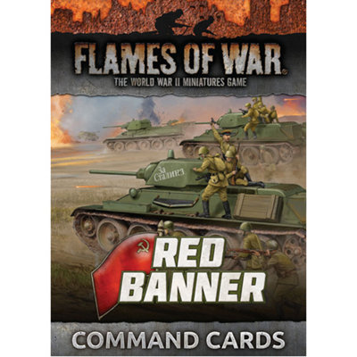 Battlefront Flames Of War: Red Banner Command CardsBrand New And Sealed from B&Q