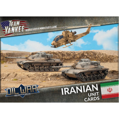 Battlefront Team Yankee: Iranian Unit CardsBrand New And Sealed from B&Q