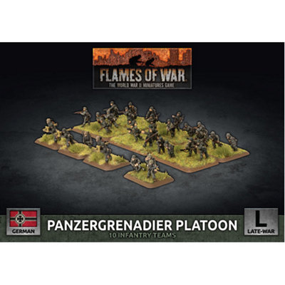 Battlefront Flames Of War: Panzergrenadier Platoon (Plastic)Brand New And Sealed from B&Q