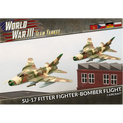 Battlefront Su-17 Fitter Fighter-Bomber Flight (X2) PlasticBrand New And Sealed from B&Q