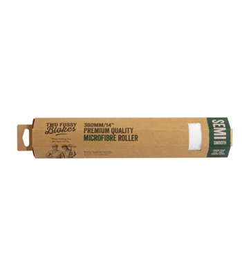 B&Q Two Fussy Blokes Semi Smooth Roller Refill Sleeves 14" (360Mm)
