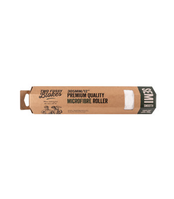 B&Q Two Fussy Blokes Semi Smooth Roller Refill Sleeves 12" (305Mm) Medium