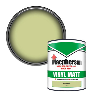 B&Q -  Trade Walls & Ceilings Vinyl Matt Emulsion Paint Portobello (D1601V) 1L