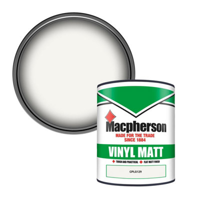 Macpherson Trade Walls & Ceilings Vinyl Matt Emulsion Paint (Cplg129) 1L