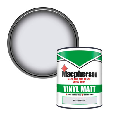 Macpherson Trade Walls & Ceilings Vinyl Matt Emulsion Paint Ncs 0510-R55B (0510-R55B) 1L from B&Q