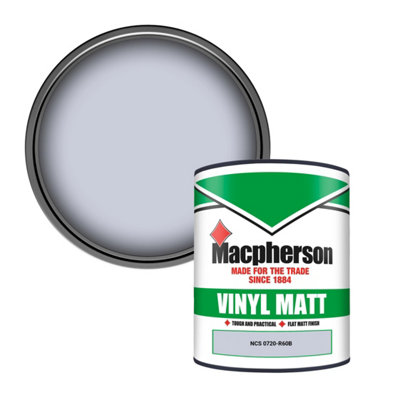 Macpherson Trade Walls & Ceilings Vinyl Matt Emulsion Paint Ncs 0720-R60B (0720-R60B) 1L from B&Q