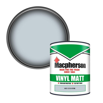 B&Q -  Trade Walls & Ceilings Vinyl Matt Emulsion Paint Ncs 1213-R78B (1213-R78B) 1L