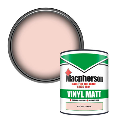 Macpherson Trade Walls & Ceilings Vinyl Matt Emulsion Paint Ncs S 0515-Y90R (0515-Y90R) 1L from B&Q