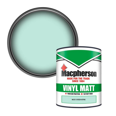 Macpherson Trade Walls & Ceilings Vinyl Matt Emulsion Paint Ncs S 0520-B70G (0520-B70G) 1L from B&Q