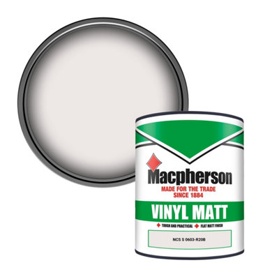Macpherson Trade Walls & Ceilings Vinyl Matt Emulsion Paint Ncs S 0603-R20B (0603-R20B) 1L from B&Q