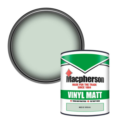 Macpherson Trade Walls & Ceilings Vinyl Matt Emulsion Paint Ncs S 1010-G (1010-G) 1L from B&Q