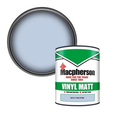 Macpherson Trade Walls & Ceilings Vinyl Matt Emulsion Paint Ncs S 1020-R70B (1020-R70B) 1L from B&Q