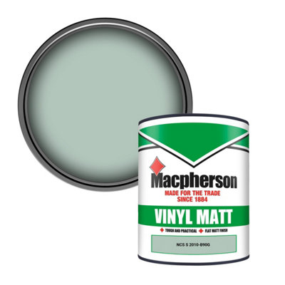 Macpherson Trade Walls & Ceilings Vinyl Matt Emulsion Paint Ncs S 2010-B90G (2010-B90G) 1L from B&Q