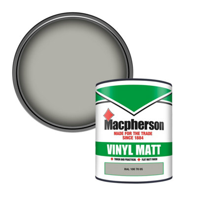 Macpherson Trade Walls & Ceilings Vinyl Matt Emulsion Paint Ral 100 70 05 (100 70 05) 1L from B&Q