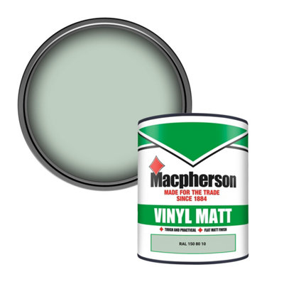 Macpherson Trade Walls & Ceilings Vinyl Matt Emulsion Paint Ral 150 80 10 (150 80 10) 1L from B&Q