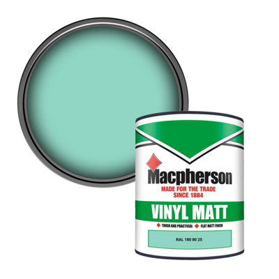 Macpherson Trade Walls & Ceilings Vinyl Matt Emulsion Paint Ral 180 80 25 (180 80 25) 1L from B&Q