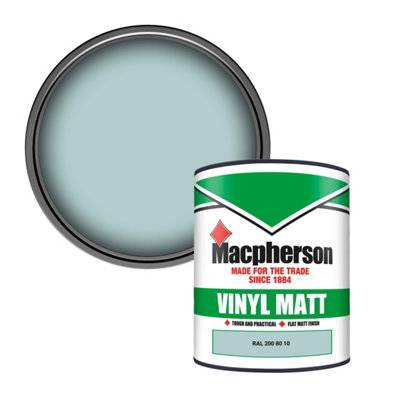 Macpherson Trade Walls & Ceilings Vinyl Matt Emulsion Paint Ral 200 80 10 (200 80 10) 1L from B&Q