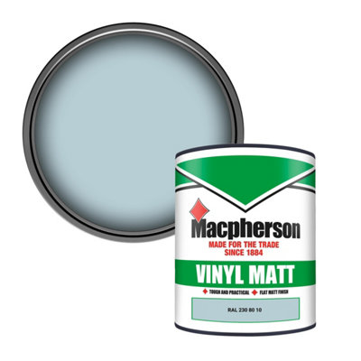 Macpherson Trade Walls & Ceilings Vinyl Matt Emulsion Paint Ral 230 80 10 (230 80 10) 1L from B&Q