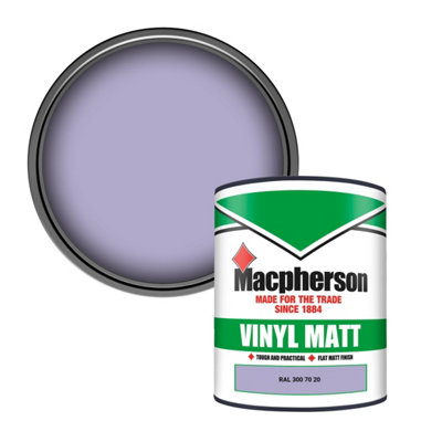 Macpherson Trade Walls & Ceilings Vinyl Matt Emulsion Paint Ral 300 70 20 (300 70 20) 1L from B&Q