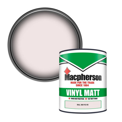 Macpherson Trade Walls & Ceilings Vinyl Matt Emulsion Paint Ral 360 92 05 (360 92 05) 1L from B&Q