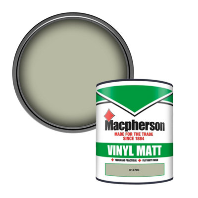 Macpherson Trade Walls & Ceilings Vinyl Matt Emulsion Paint (D1470S) 1L