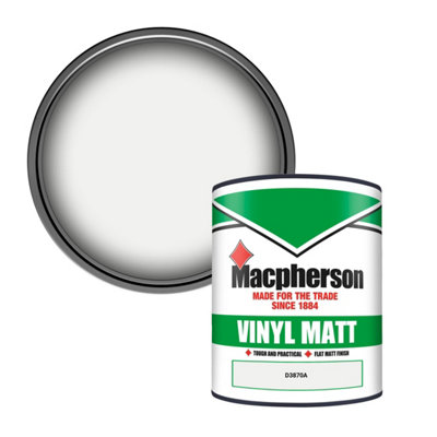 B&Q -  Trade Walls & Ceilings Vinyl Matt Emulsion Paint (D3870A) 1L