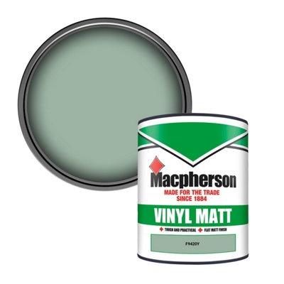 B&Q -  Trade Walls & Ceilings Vinyl Matt Emulsion Paint (F9420Y) 1L
