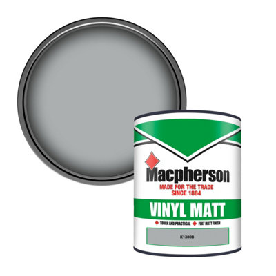 Macpherson Trade Walls & Ceilings Vinyl Matt Emulsion Paint (K1380B) 1L from B&Q