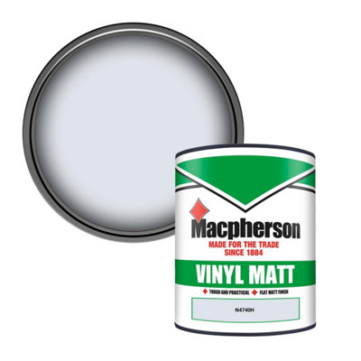 Macpherson Trade Walls & Ceilings Vinyl Matt Emulsion Paint (N4740H) 1L