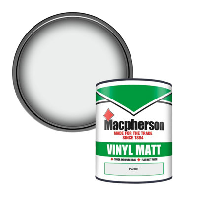 Macpherson Trade Walls & Ceilings Vinyl Matt Emulsion Paint (P6780F) 1L from B&Q