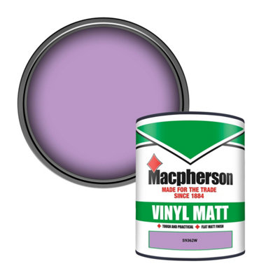 Macpherson Trade Walls & Ceilings Vinyl Matt Emulsion Paint (S9362W) 1L