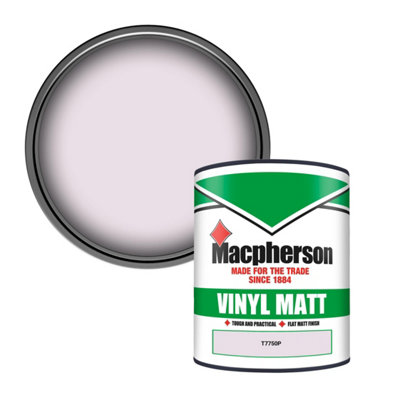 Macpherson Trade Walls & Ceilings Vinyl Matt Emulsion Paint (T7750P) 1L from B&Q