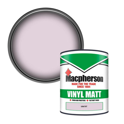 B&Q -  Trade Walls & Ceilings Vinyl Matt Emulsion Paint (U0670T) 1L