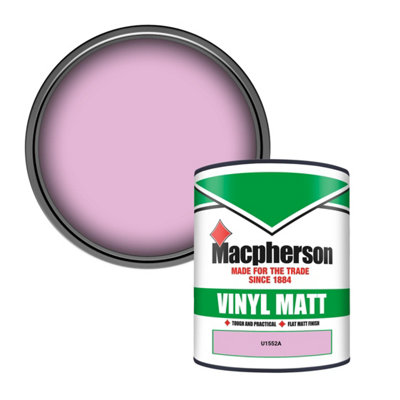 Macpherson Trade Walls & Ceilings Vinyl Matt Emulsion Paint (U1552A) 1L from B&Q