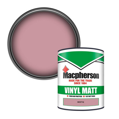 Macpherson Trade Walls & Ceilings Vinyl Matt Emulsion Paint (W3371Q) 1L