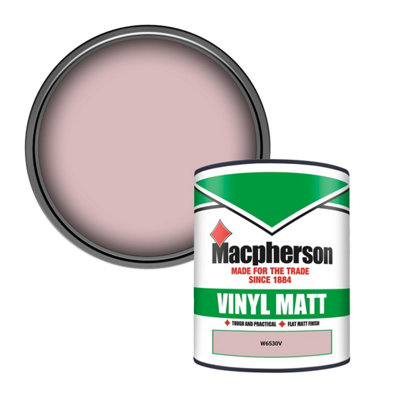 B&Q -  Trade Walls & Ceilings Vinyl Matt Emulsion Paint (W6530V) 1L