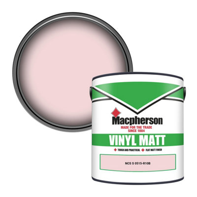 Macpherson Trade Walls & Ceilings Vinyl Matt Emulsion Paint Ncs S 0515-R10B (0515-R10B) 2.5L from B&Q