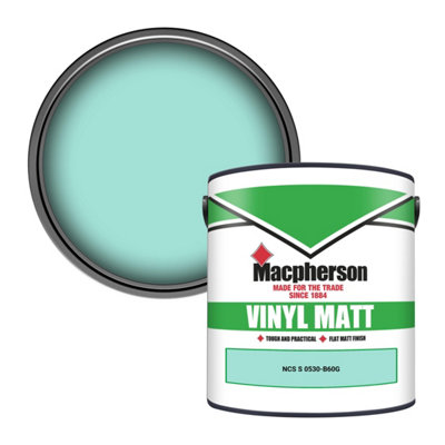 Macpherson Trade Walls & Ceilings Vinyl Matt Emulsion Paint Ncs S 0530-B60G (0530-B60G) 2.5L from B&Q