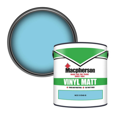 Macpherson Trade Walls & Ceilings Vinyl Matt Emulsion Paint Ncs S 0540-B (0540-B) 2.5L from B&Q