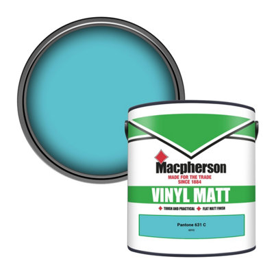 B&Q -  Trade Walls & Ceilings Vinyl Matt Emulsion Paint Pantone 631 C (631C) 2.5L