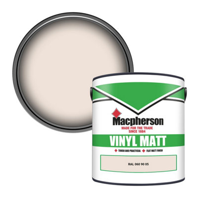 Macpherson Trade Walls & Ceilings Vinyl Matt Emulsion Paint Ral 060 90 05 (060 90 05) 2.5L from B&Q