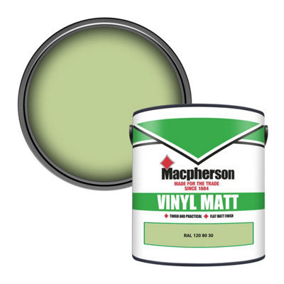 Macpherson Trade Walls & Ceilings Vinyl Matt Emulsion Paint Ral 120 80 30 (120 80 30) 2.5L from B&Q
