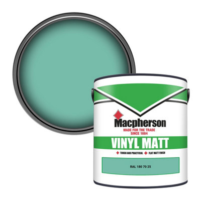 Macpherson Trade Walls & Ceilings Vinyl Matt Emulsion Paint Ral 180 70 25 (180 70 25) 2.5L from B&Q